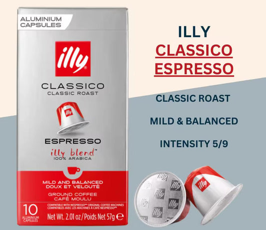 ILLY Nespresso Compatible Coffee Capsules